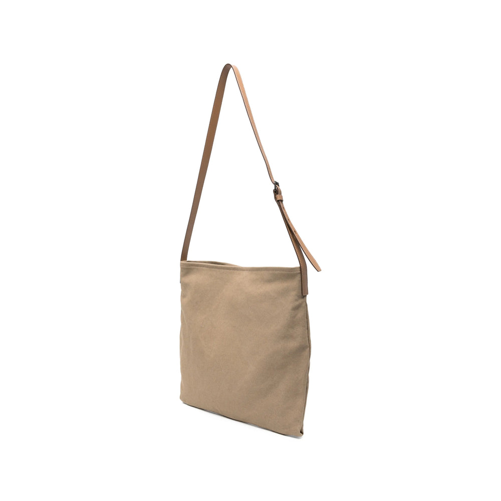Prada Neutrals Shoulder Bags Men