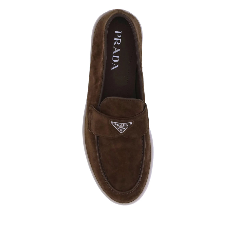 Prada Prada Brown Loafers Men
