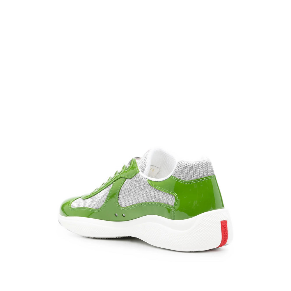Prada Prada Green Trainers - Low-Tops Men