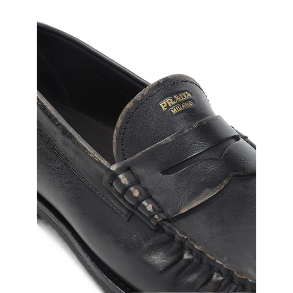 Prada Prada Black Loafers Men