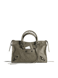 Balenciaga Balenciaga Women Le City Small Bag In Arena Lambskin With Brass Finishing