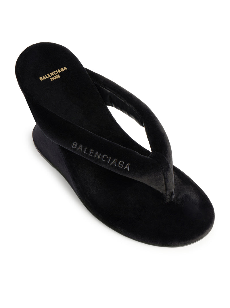Balenciaga Women Gaeta Wedge Flip-Flops