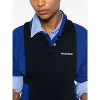 Miu Miu Miu Miu Black Tops - Vests & Tank Tops Women