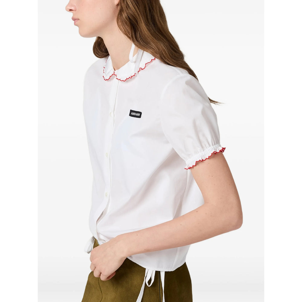 Miu Miu White Tops - Shirts Women