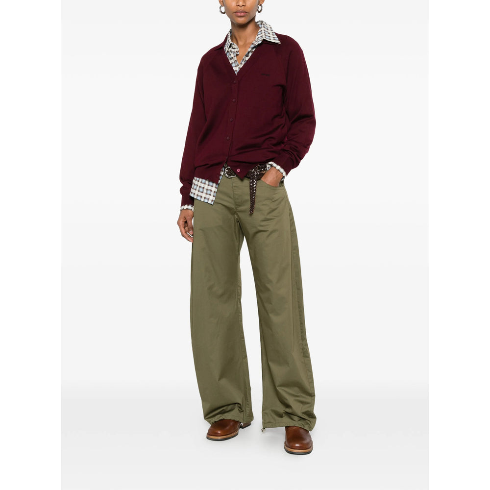 Miu Miu Red Knitwear - Cardigans Women