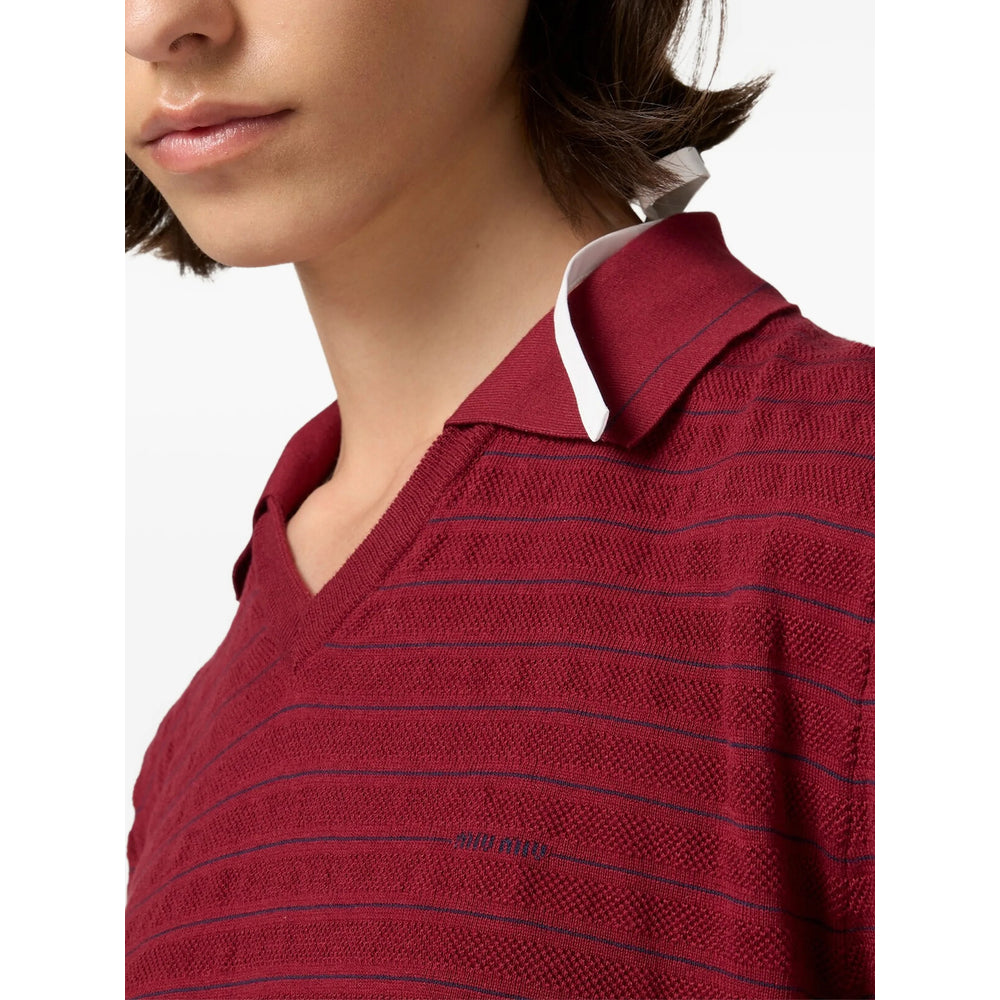Miu Miu Red Knitwear - Jumpers Women