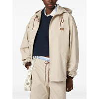 Miu Miu Neutrals Jackets - Oversized Jackets Women