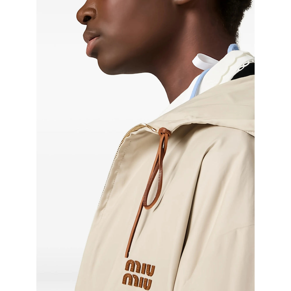 Miu Miu Neutrals Jackets - Oversized Jackets Women