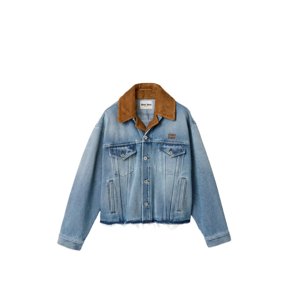 Miu Miu Blue Coats - Oversized Coats Women