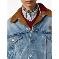 Miu Miu Blue Coats - Oversized Coats Women