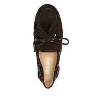 Miu Miu Brown Loafers Women