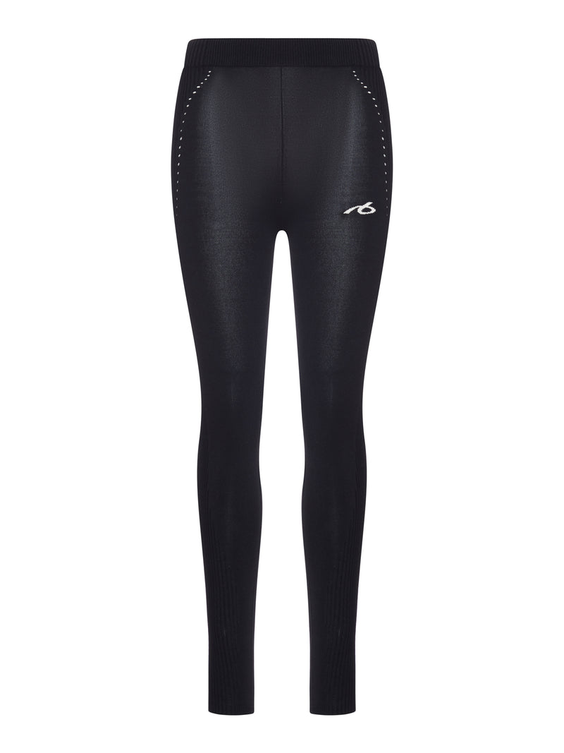 Balenciaga Balenciaga Women Techwear Leggings In Black Sports Mesh