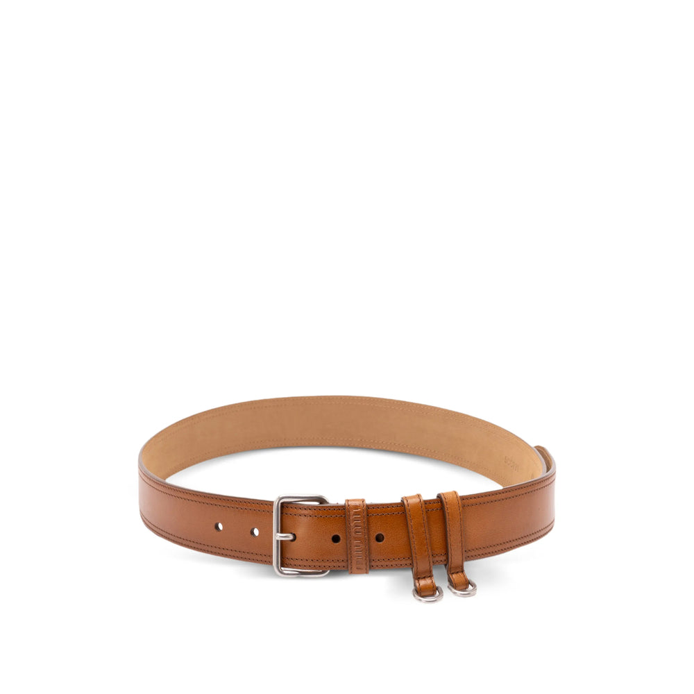 Miu Miu Brown Belts Men