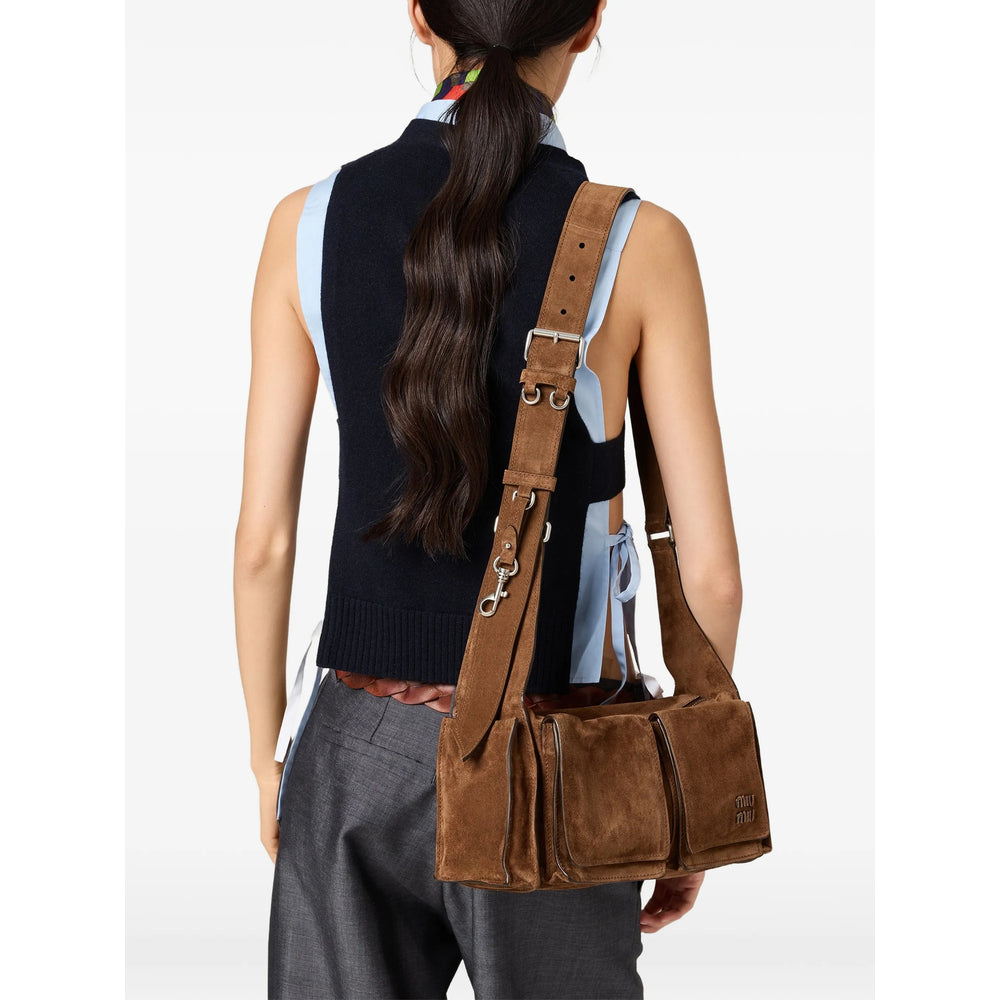 Miu Miu Brown Shoulder Bags Women