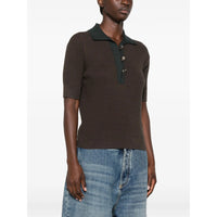 Jw Anderson Jw Anderson Green Tops - Polo Tops Women