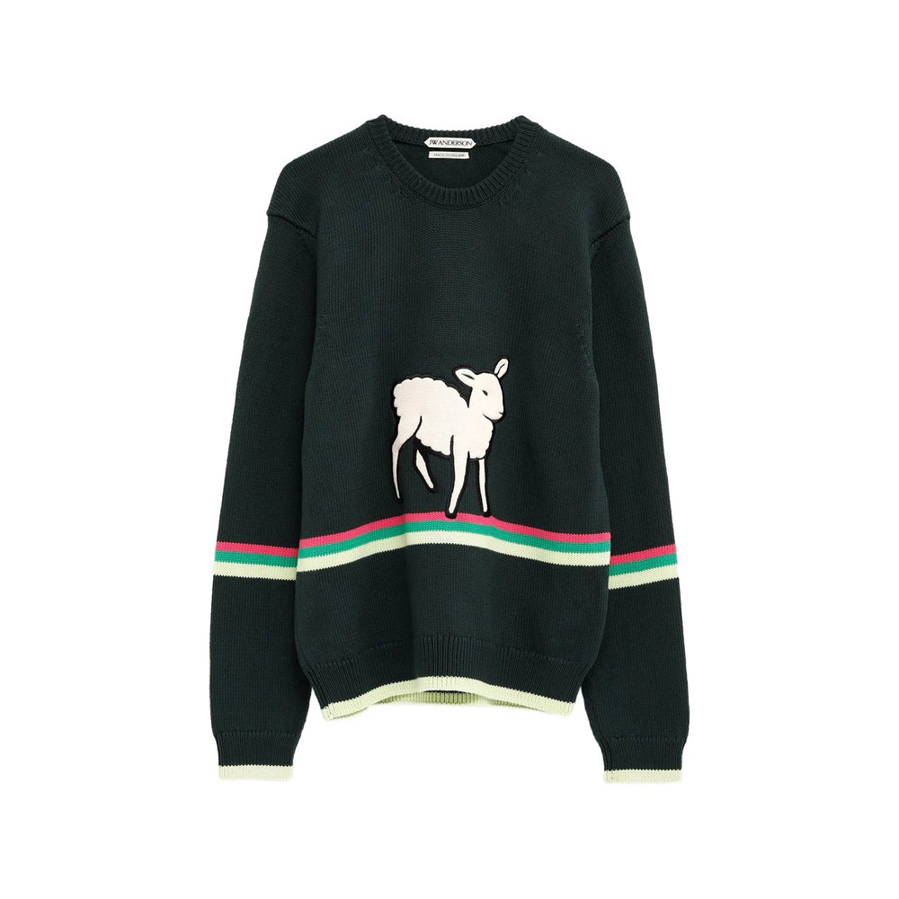 Jw Anderson Jw Anderson Green Knitwear - Jumpers Women
