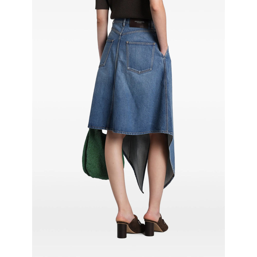 Jw Anderson Jw Anderson Blue Skirts - Asymmetric & Draped Skirts Women