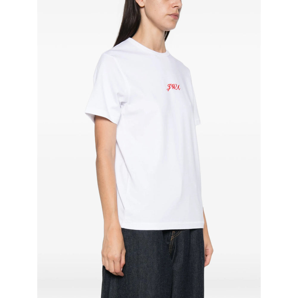 Jw Anderson Jw Anderson White Tops - T-Shirts & Jerseys Women