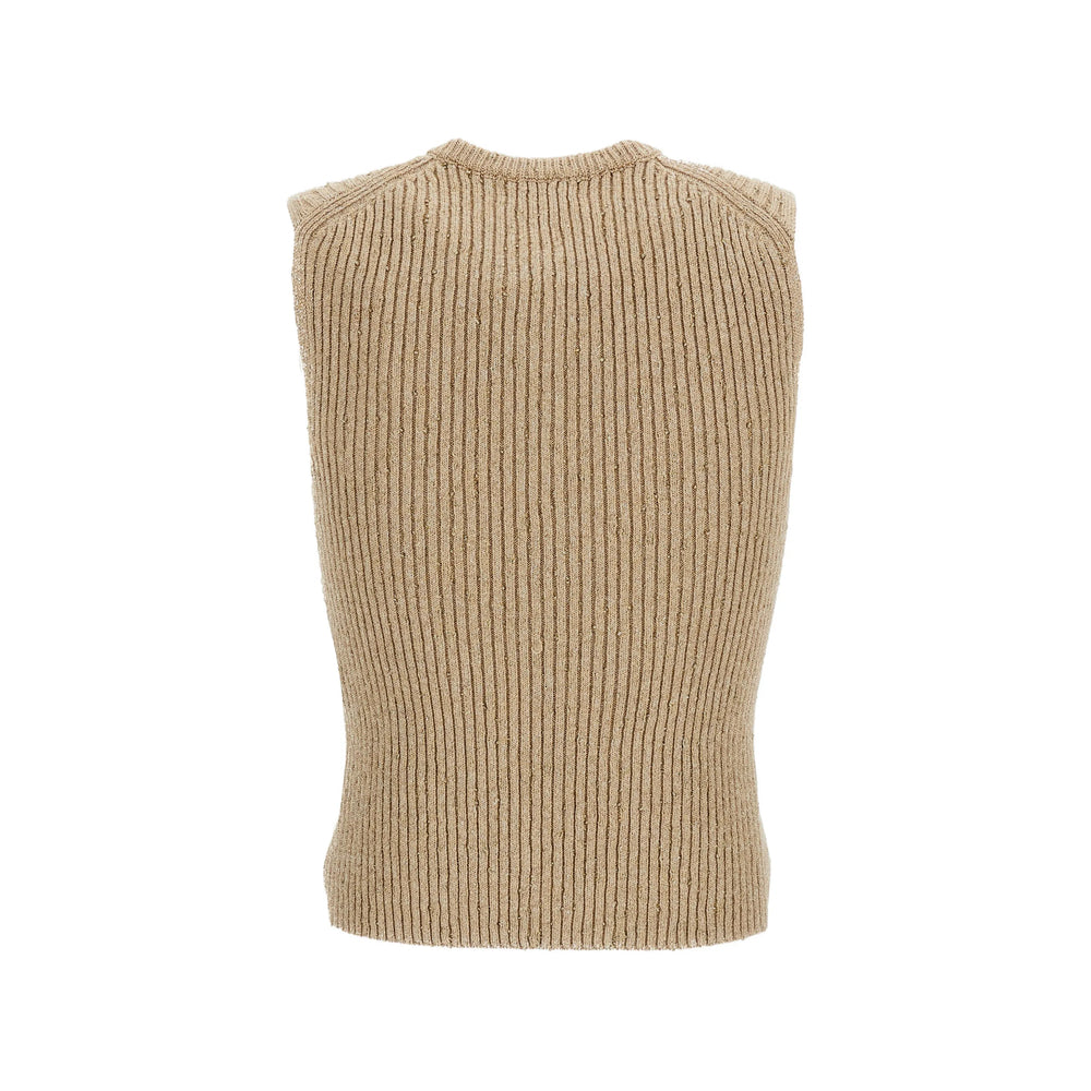 Jw Anderson Jw Anderson Neutrals Tops - Vests & Tank Tops Women