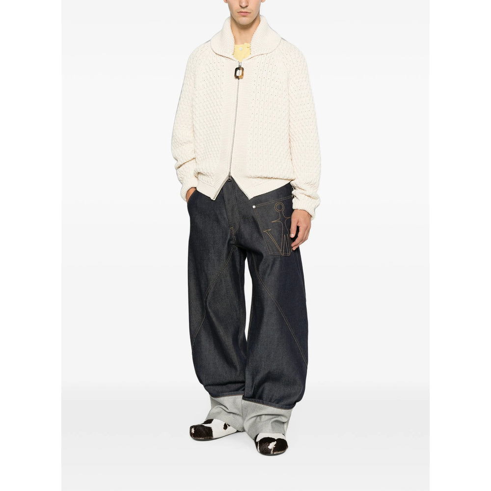 Jw Anderson White Sweaters & Knitwear - Cardigans Men