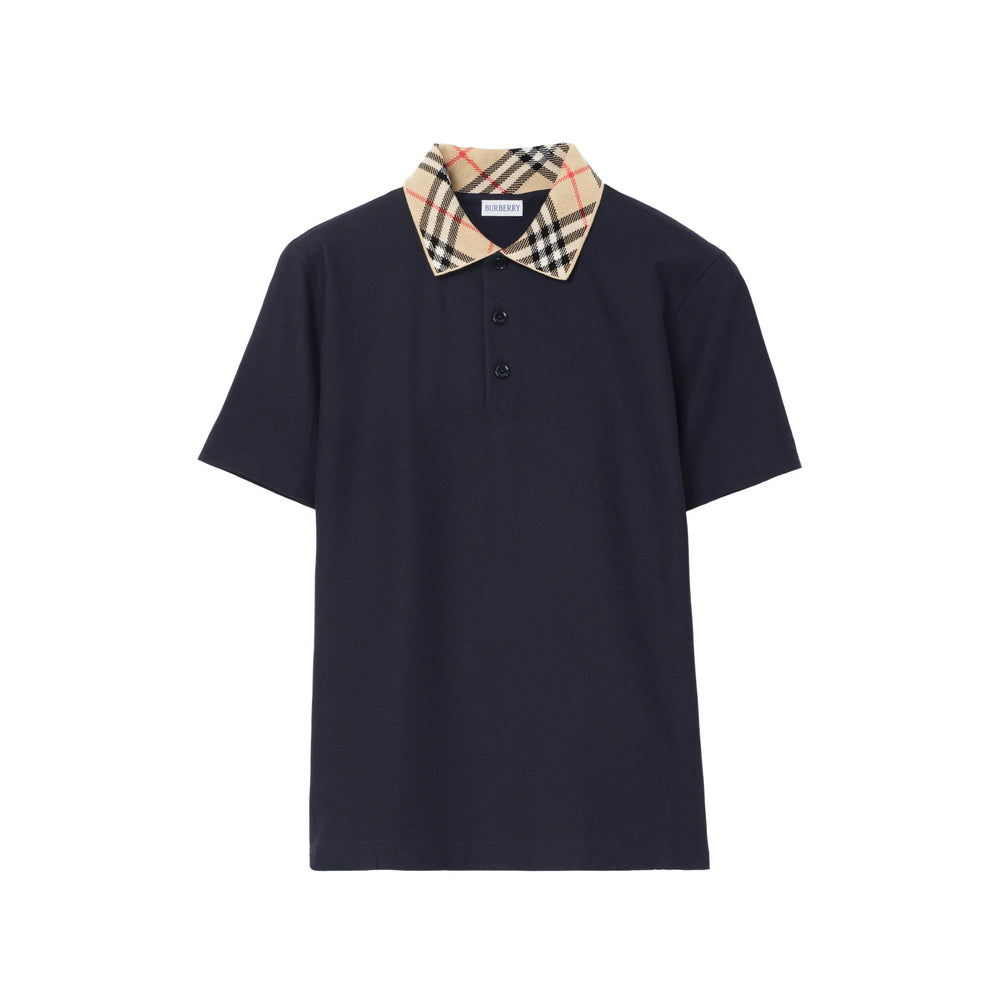 Burberry Blue Polo Shirts Men