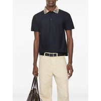 Burberry Blue Polo Shirts Men