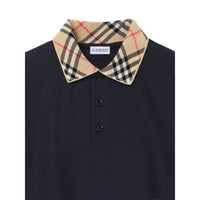 Burberry Blue Polo Shirts Men