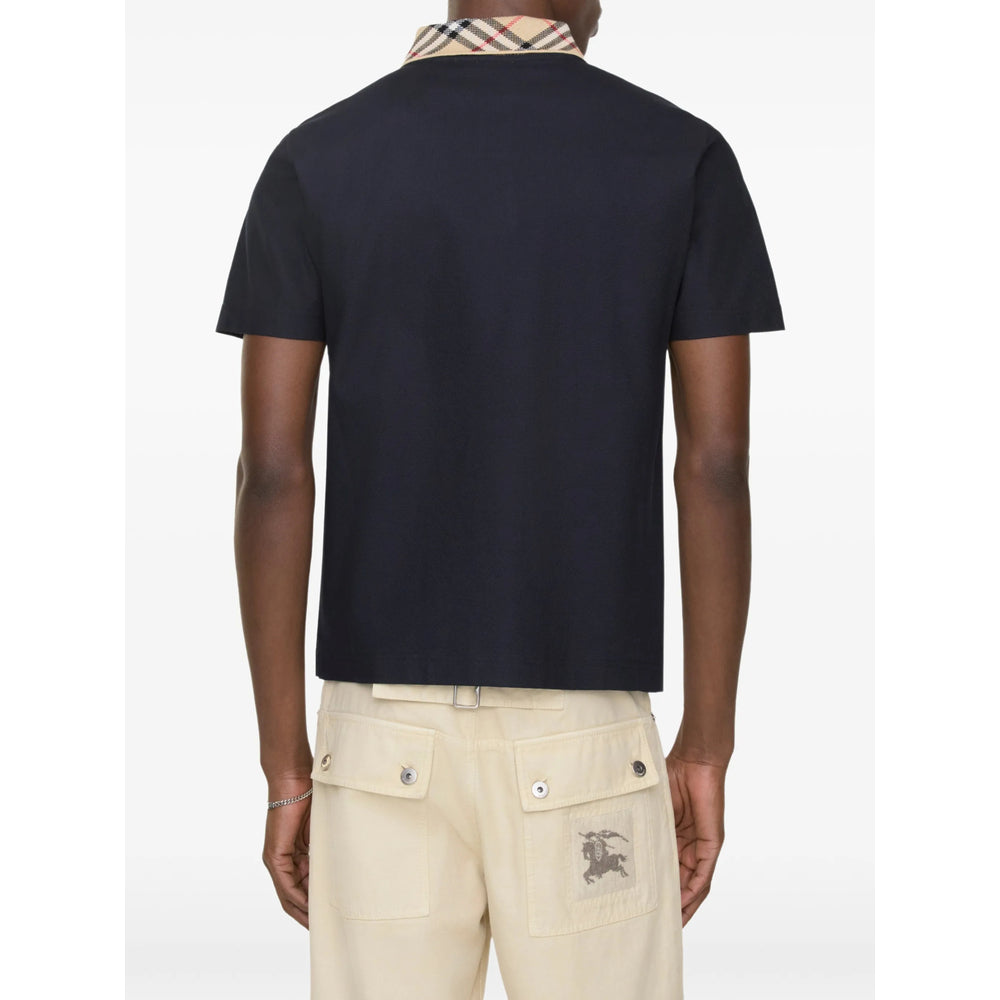 Burberry Blue Polo Shirts Men