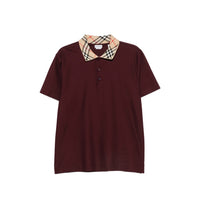 Burberry Red Polo Shirts Men