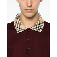 Burberry Red Polo Shirts Men
