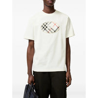Burberry White T-Shirts & Vests - T-Shirts Men