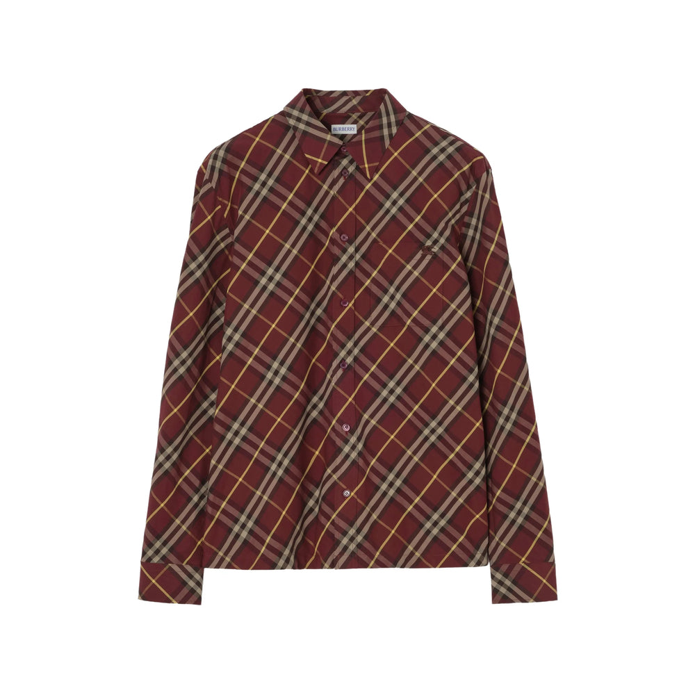 Burberry Red Shirts Men
