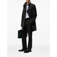 Burberry Black Coats - Trench Coats Men