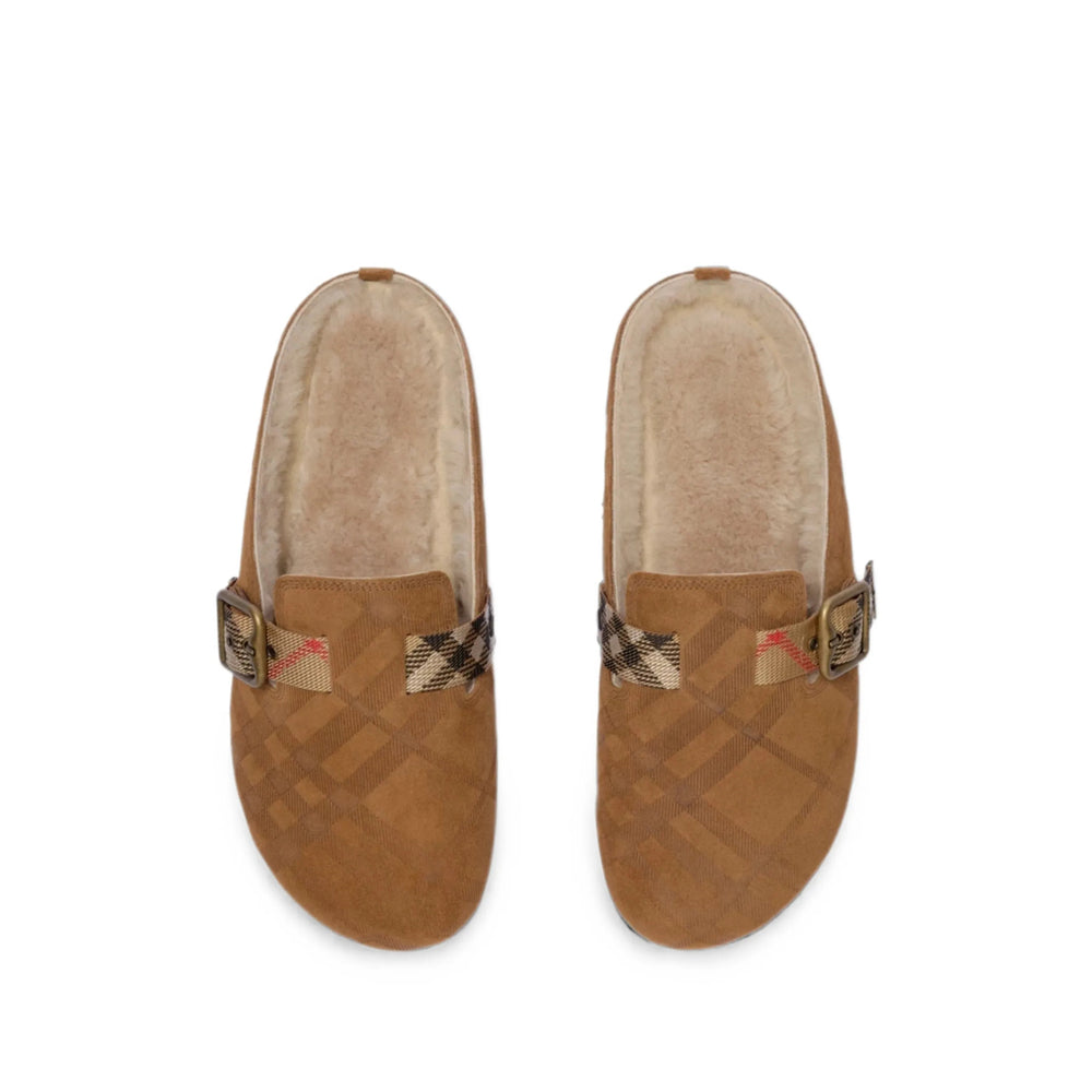Burberry Brown Slippers Women