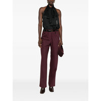 Burberry Burberry Red Trousers - Tailored Trousers Women