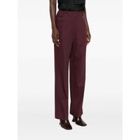 Burberry Burberry Red Trousers - Tailored Trousers Women