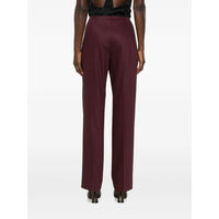 Burberry Burberry Red Trousers - Tailored Trousers Women