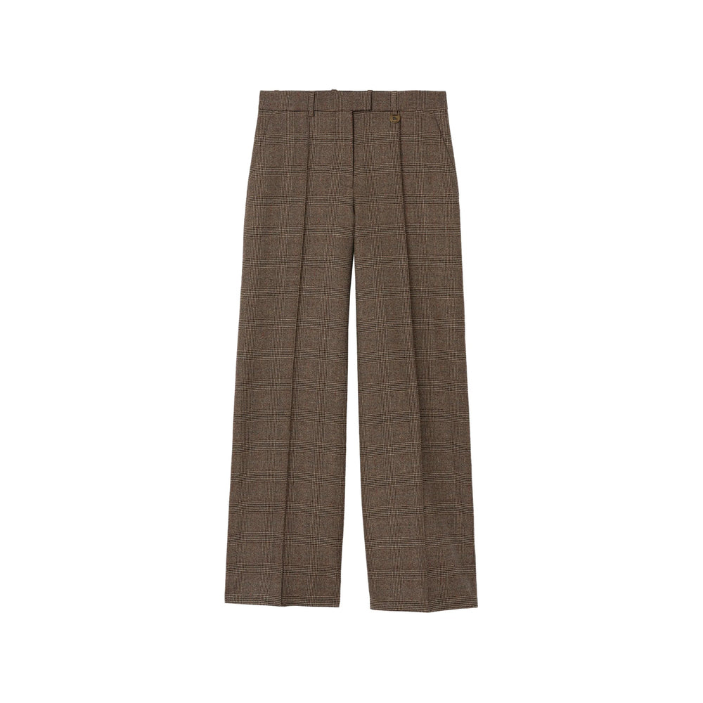 Burberry Brown Trousers - Tailored Trousers Women