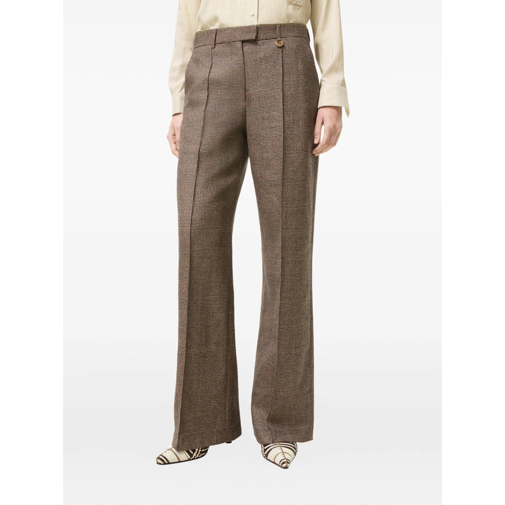 Burberry Brown Trousers - Tailored Trousers Women