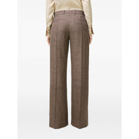 Burberry Brown Trousers - Tailored Trousers Women