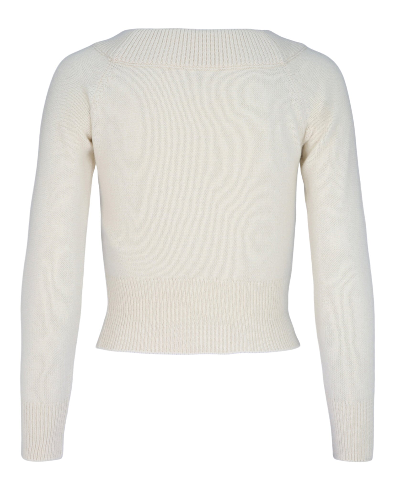Alexander McQueen Womens Off The Shoulder Cashmere Blend Sweater