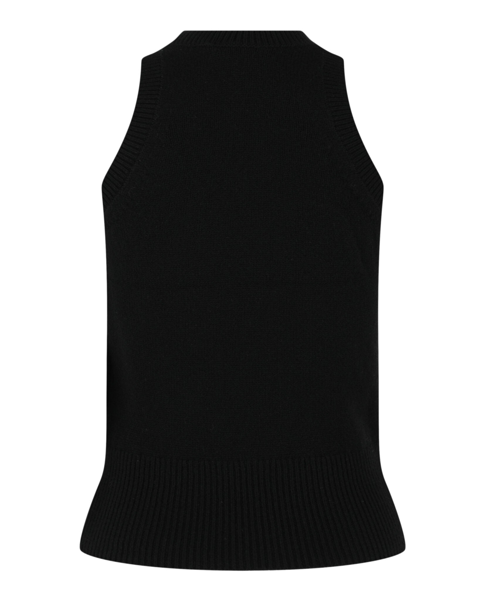 Alexander McQueen Womens Crystal Embellished Racerback Tank Top