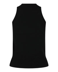Alexander McQueen Womens Crystal Embellished Racerback Tank Top