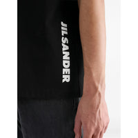 Jil Sander Black T-Shirts & Vests - T-Shirts Men