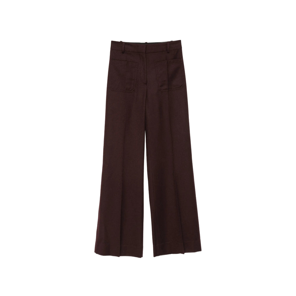 Victoria Beckham Brown Trousers - Tailored Trousers Women