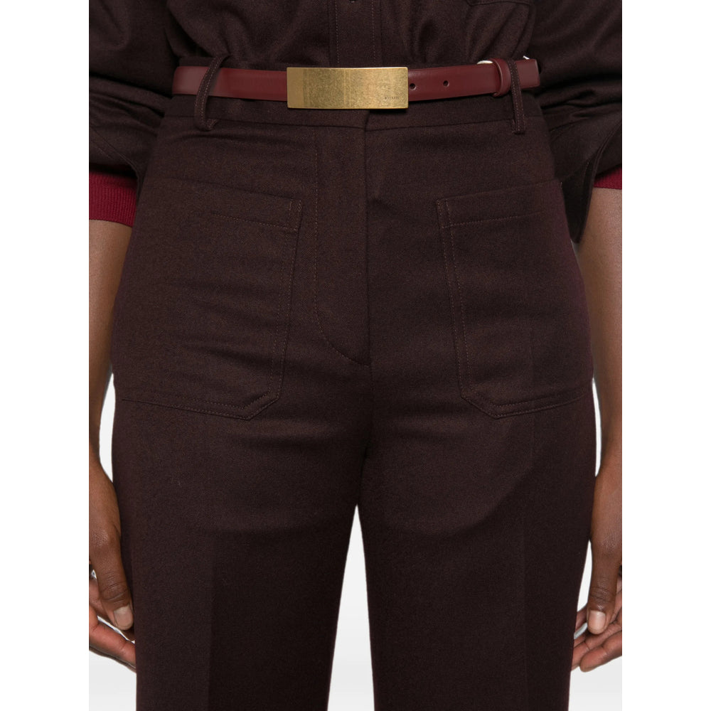 Victoria Beckham Brown Trousers - Tailored Trousers Women