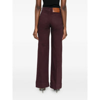 Victoria Beckham Victoria Beckham Red Denim - Wide-Leg Jeans Women