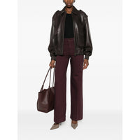 Victoria Beckham Victoria Beckham Red Denim - Wide-Leg Jeans Women