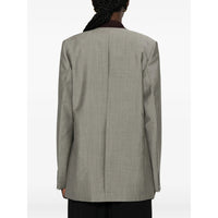 Victoria Beckham Grey Jackets - Blazers Women