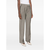 Victoria Beckham Victoria Beckham Grey Trousers - Straight Trousers Women